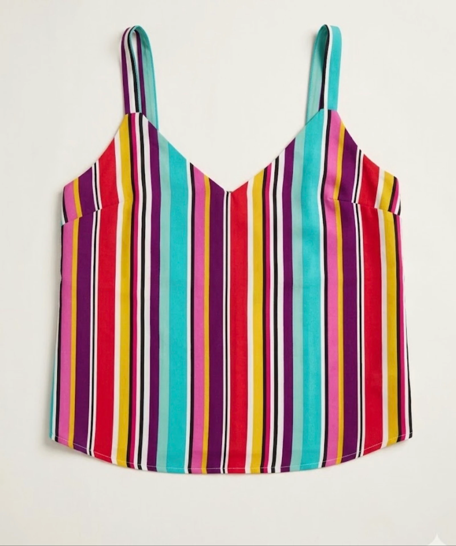 Top listrado Springfield / Top listrado com alças / Blusa listrada M 38 – photo 2
